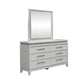Reflections - Dresser & Mirror - White