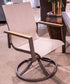 Carmel Highlands - Dark Brown - Sling Swivel Chair (Set of 2)