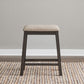 Harrison - Upholstered Console Stool - Brown