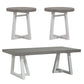 Palmetto Heights - 3 Piece Table Set (1 Cocktail 2 End Tables) - White