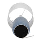 Ceramic Linen Shades Table Lamps Set of 2 - Blue, 18 in.