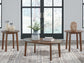 Gordonay - Brown - Occasional Table Set (Set of 3)