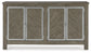 Krystanza - Weathered Gray - Dining Room Server
