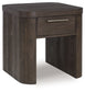Neo - Rich Brown - Square End Table