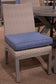 Half Moon Beach - Blue / Gray - Side Chair With Cushion (Set of 2)