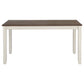 Fortress - 7 Piece Rectangular Dining Set - Vintage Vanilla