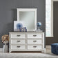 Allyson Park - Dresser & Mirror (6 Drawer Dresser) - White