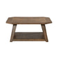 Carolina Park - Octagonal Cocktail Table - Brown