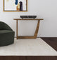 Fletcher - Oval Solid Mango Wood Entryway Console Table - Brown