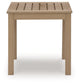 Hallow Creek - Driftwood - Square End Table