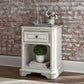 Magnolia Manor - 1 Drawer Nightstand - White