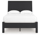 Danziar - Panel Bed With Low Footboard