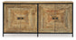 Camney - Brown / Black - Accent Cabinet