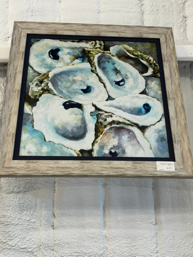 Colorful Oysters - Wall Art