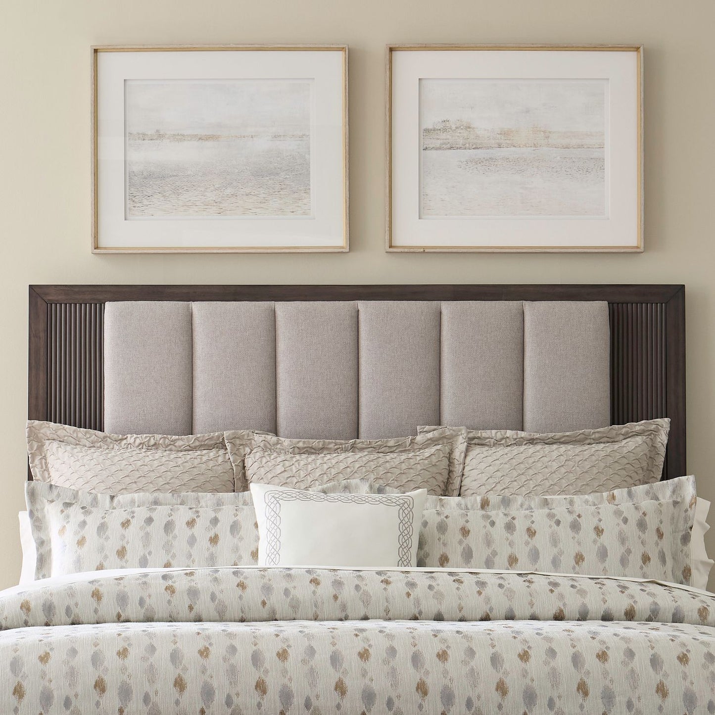 Modern Edge - Upholstered Panel Headboard