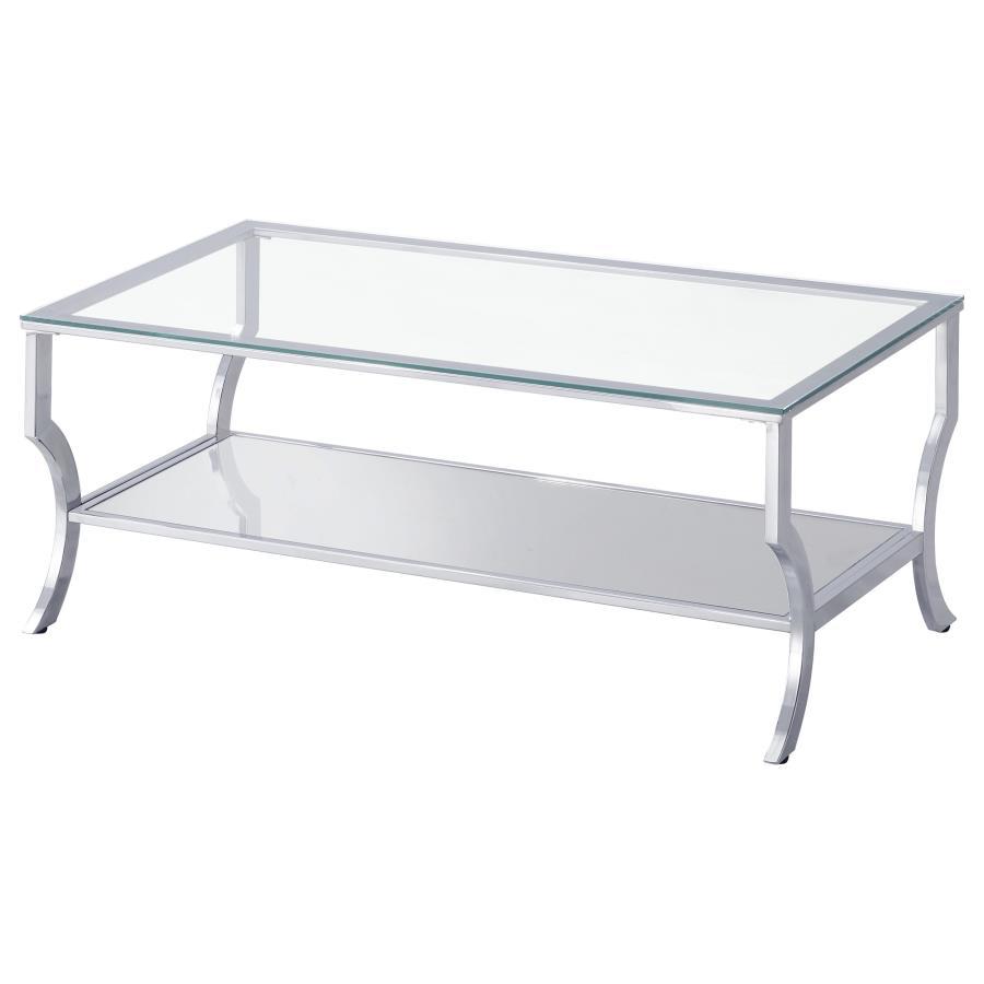 Saide - Glass Top Coffee And End Table Set
