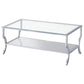Saide - Glass Top Coffee And End Table Set