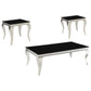 Carone - Glass Top Coffee Table Set