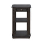 Wallace - Chair Side Table - Brown