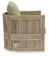 Serena Shores - Beige / Green - Lounge Chair With Cushion (Set of 2)