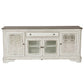 Magnolia Manor - EnteRTAinment TV Stand - Weathered Bisque
