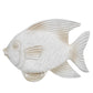 Resin Coastal Fish Decorative Figurine - White, 14 in.
