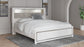 Altyra - White - King Bookcase Panel Bed