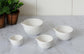 White Cottage Ceramic Measuring Cups (Set of 4)