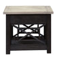 Heatherbrook - Drawer End Table - Black