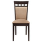 Gabriel - Closed Back Side Chairs (Set of 2) - Cappuccino
