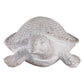 Decorative Figurine - White Resin Coastal Sea Turtle, 5 in.