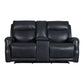 Clinton - Loveseat With Console P3 & ZG - Carmel Slate