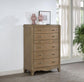 Trenton - 6-Drawer Bedroom Chest Of Drawers - Washed Mango
