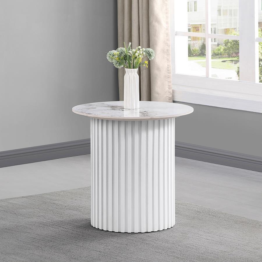 Rowena - Round Sintered Stone Table
