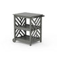 Chippendale Bar Cart in Slate Grey