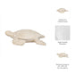 Decorative Figurine - Ivory Resin Solid Sea Turtle. 10 in.