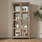 Proximity Place - Bunching Display Cabinet - Brown