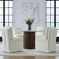 Accent Dining - Accent Dining Chair With Casters
