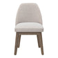 Edison - Upholstered Side Chair (RTA) - Brownstone With Faux Marble Tops