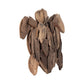 Driftwood Coastal Turtle Wall Figurine - Brown, 12 in.