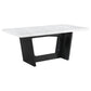 Sherry - Rectangular Marble Top Dining Table Set