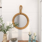 Coastal Brown Jute Rope Wall Mirror
