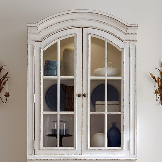 Magnolia Manor - Bunching Display Cabinet Top - White
