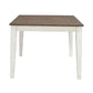 Al Fresco - Rectangular Leg Table - Graphite / Whitestone