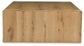 Bracken - Light Brown - Rectangular Cocktail Table