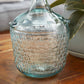 Coastal Clear Recycled Glass Vase