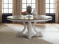 Magnolia Manor - Round Table - White