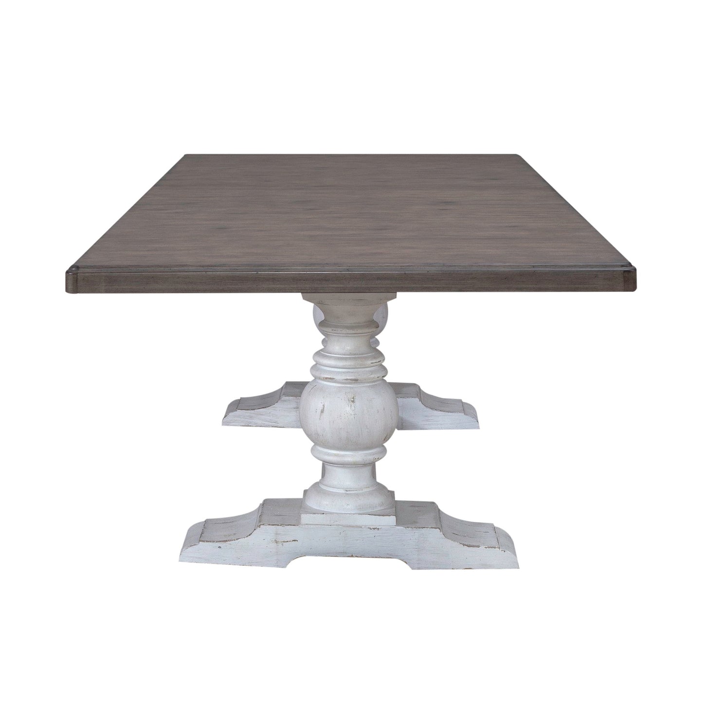 River Place - Trestle Table - White
