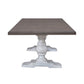 River Place - Trestle Table - White