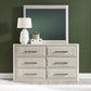 Modern Play - Dresser & Mirror - White